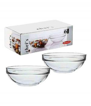 Chefs набор 6-ти закалённых салатников (d140 мм) 53553 TMP
