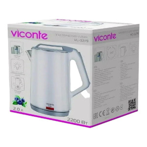 Электрочайник VICONTE, 2л., 2200Вт, VC-3279