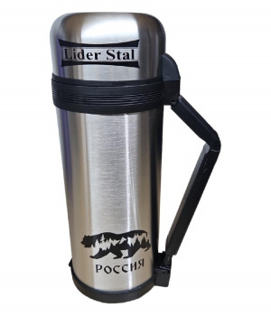 Термос с винтовой пробкой Lider Stal, 1,8л., LD-4011